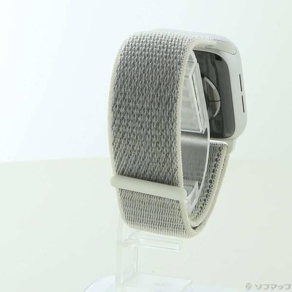 〔中古〕Apple(アップル) Apple Watch Series 4 GPS 40mm シルバーアルミニウムケース シーシェルスポーツループ〔247-ud〕 |  | 02