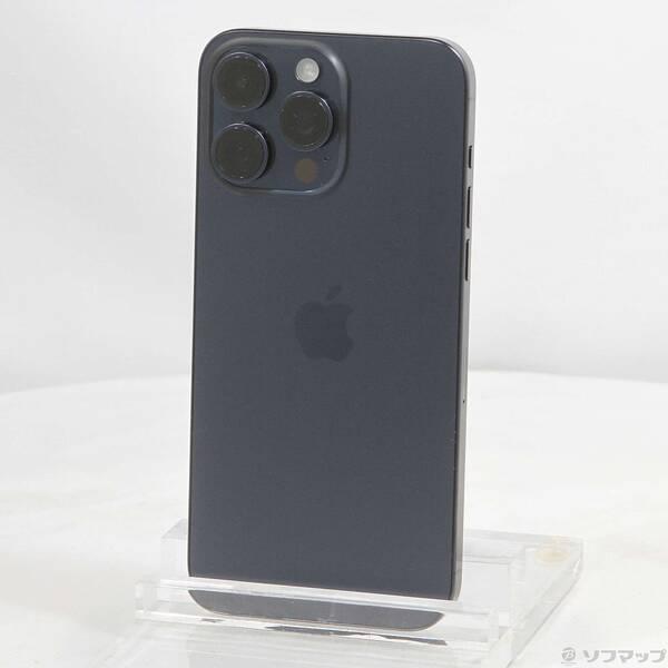 〔中古〕Apple(アップル) iPhone15 Pro Max 1TB ブルーチタニウム MU723J／A SIMフリー〔305-ud〕 | 