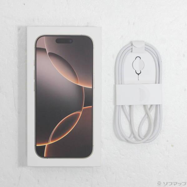 〔中古〕Apple(アップル) iPhone16 Pro 128GB デザートチタニウム MYMX3J／A SIMフリー〔269-ud〕 |  | 04