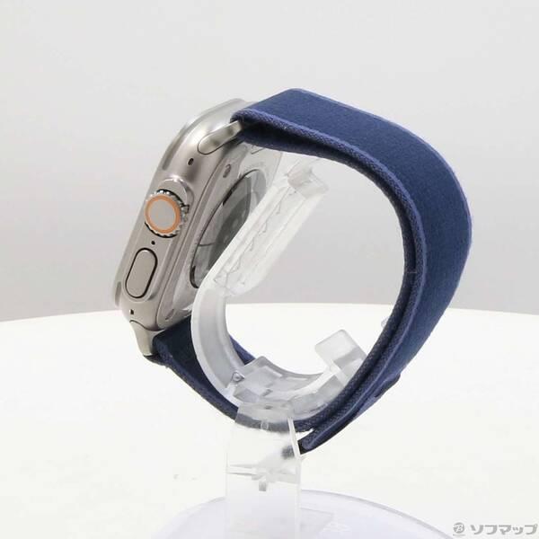 〔中古〕Apple(アップル) 〔展示品〕 Apple Watch Ultra 2 GPS + Cellular 49mm チタニウムケース ブルーアルパインループ〔344-ud〕 |  | 01