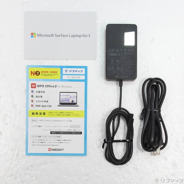 〔中古〕Microsoft(マイクロソフト) Surface Laptop Go 3 〔Core i5／8GB／SSD128GB〕 XJB-00004 プラチナ〔377-ud〕 |  | 04
