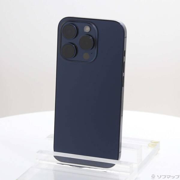 〔中古〕Apple(アップル) iPhone15 Pro 512GB ブルーチタニウム MTUL3J／A SIMフリー〔348-ud〕 | 