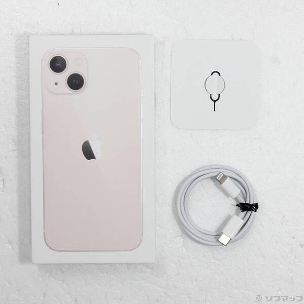 中古〕Apple(アップル) iPhone13 256GB ピンク MLNK3J／A SIMフリー