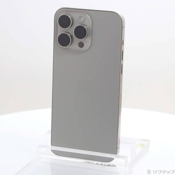 〔中古〕Apple(アップル) iPhone15 Pro Max 256GB ナチュラルチタニウム MU6R3J／A SIMフリー〔349-ud〕 | 