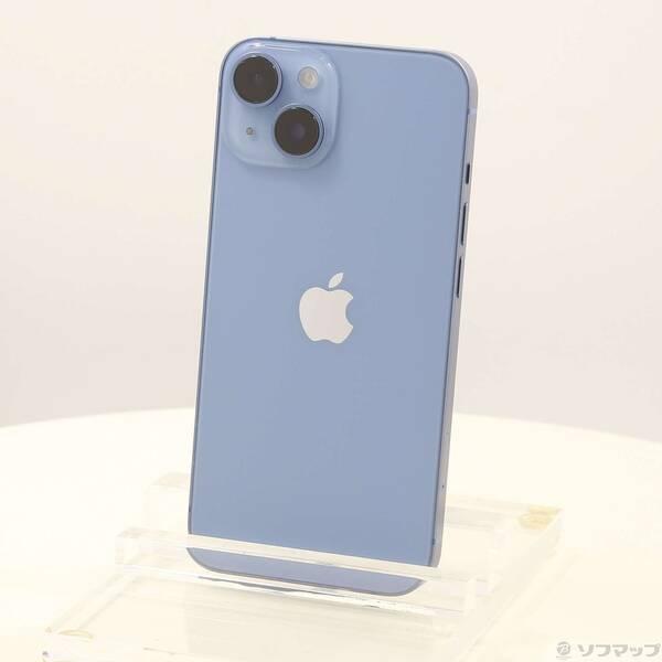 〔中古〕Apple(アップル) iPhone14 128GB ブルー MPVJ3J／A SIMフリー〔348-ud〕 | 