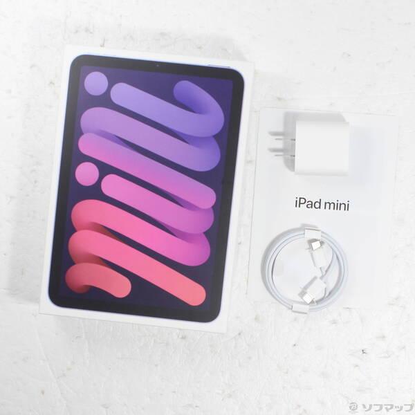 〔中古〕Apple(アップル) iPad mini 第6世代 64GB パープル MK7R3J／A Wi-Fi〔269-ud〕 |  | 04
