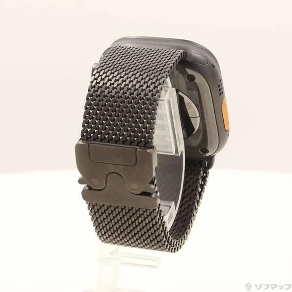 〔中古〕Apple(アップル) Apple Watch Ultra 2 GPS + Cellular 49mm ブラックチタニウムケース ブラックチタニウムミラネーゼループ〔348-ud〕 |  | 02