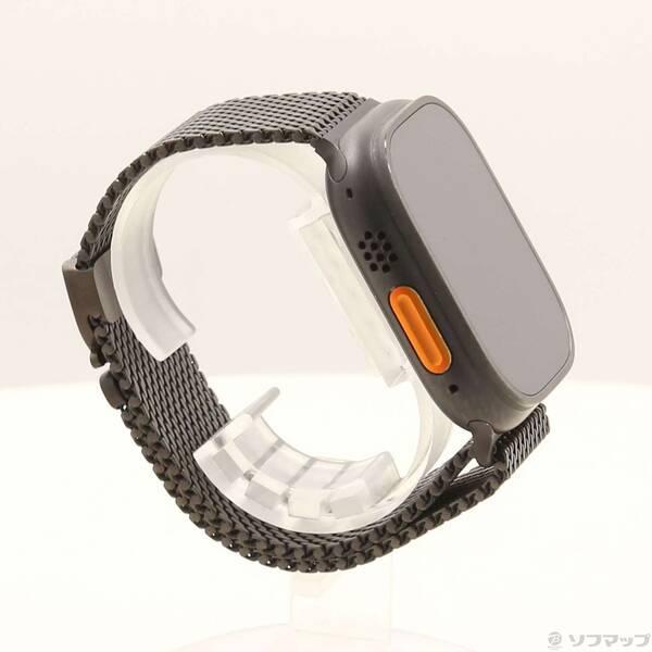 〔中古〕Apple(アップル) Apple Watch Ultra 2 GPS + Cellular 49mm ブラックチタニウムケース ブラックチタニウムミラネーゼループ〔348-ud〕 |  | 03