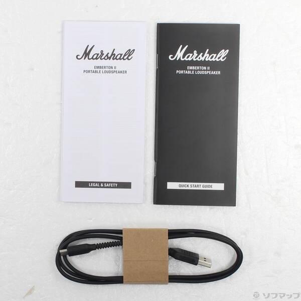 Marshall Emberton Ⅱ 正規品中古 中古〕Marshall(マーシャル) EMBERTON II BLACK＆STEEL〔344-ud