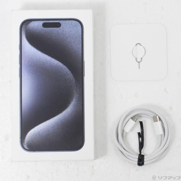 〔中古〕Apple(アップル) iPhone15 Pro 256GB ブルーチタニウム MTUG3J／A SIMフリー〔262-ud〕 |  | 04