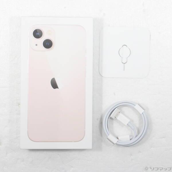 iPhone 13 ピンク 256GB MLNK3J/A SIMフリー 美品 中古〕Apple(アップル) iPhone13 256GB ピンク MLNK3J／A SIMフリー