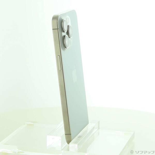 〔中古〕Apple(アップル) iPhone15 Pro Max 256GB ナチュラルチタニウム MU6R3J／A SIMフリー〔377-ud〕 |  | 03