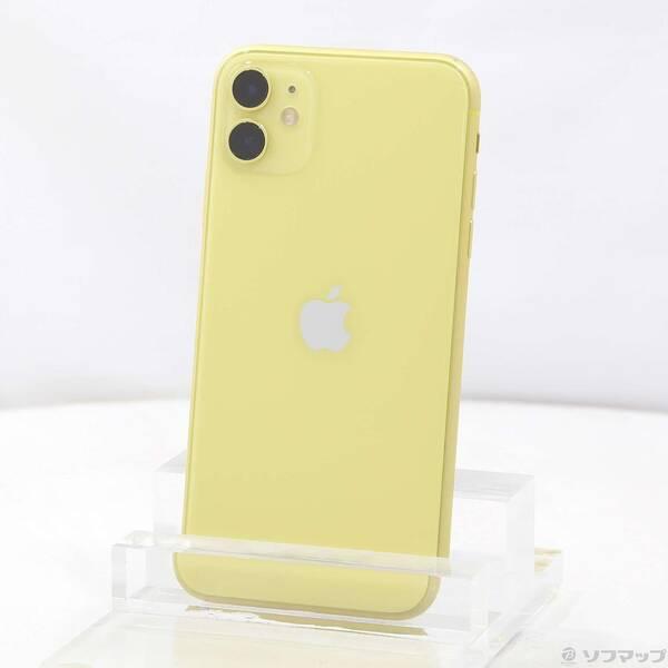 〔中古〕Apple(アップル) iPhone11 64GB イエロー MWLW2J／A SIMフリー〔262-ud〕 | 