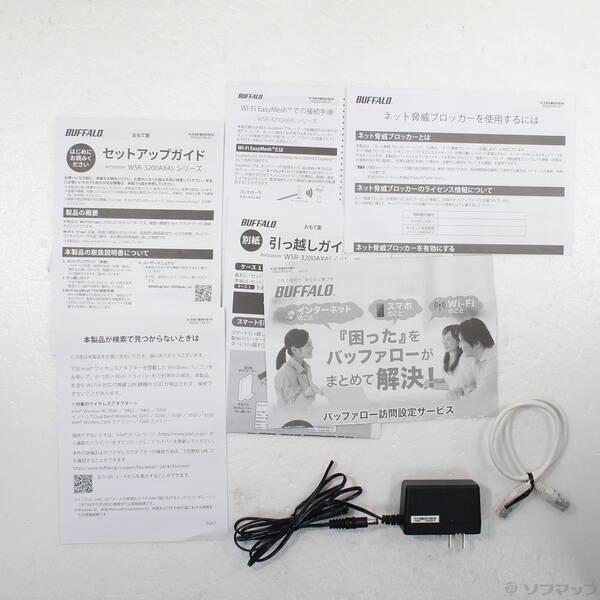 〔中古〕BUFFALO(バッファロー） WSR-3200AX4S-WH ホワイト〔344-ud〕 |  | 04