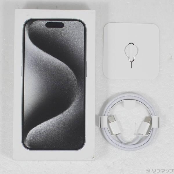 中古〕Apple(アップル) iPhone15 Pro 512GB ホワイトチタニウム