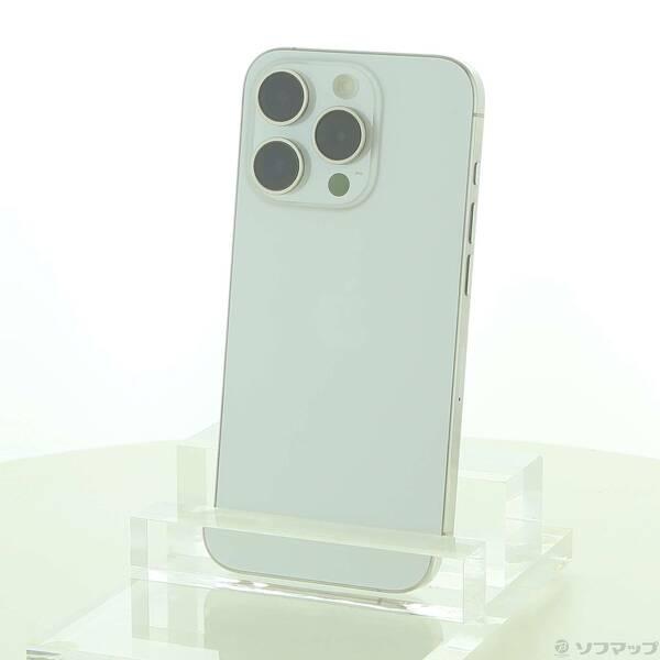 〔中古〕Apple(アップル) iPhone15 Pro 512GB ホワイトチタニウム MTUJ3J／A SIMフリー〔371-ud〕 | 