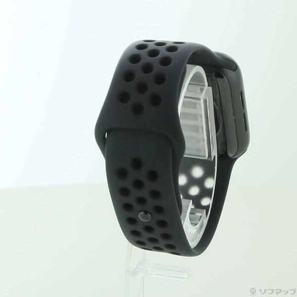 〔中古〕Apple(アップル) Apple Watch SE 第1世代 Nike GPS 40mm スペースグレイアルミニウムケース アンスラサイト／ブラックNikeスポーツバンド〔371-ud〕 |  | 02