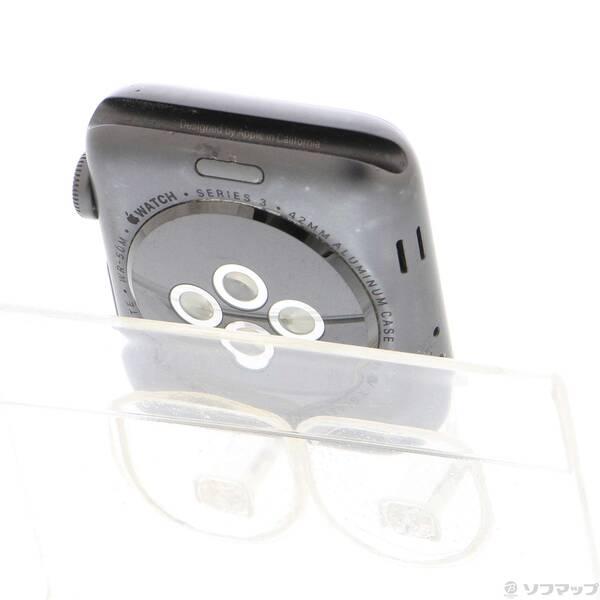 〔中古〕Apple(アップル) Apple Watch Series 3 GPS + Cellular 42mm スペースグレイアルミニウムケース バンド無し〔247-ud〕 |  | 02