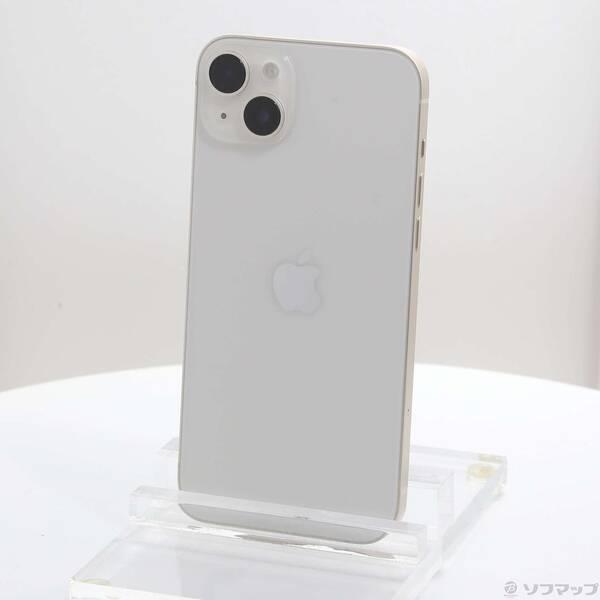〔中古〕Apple(アップル) iPhone14 Plus 512GB スターライト MQ4T3J／A SIMフリー〔269-ud〕 | 