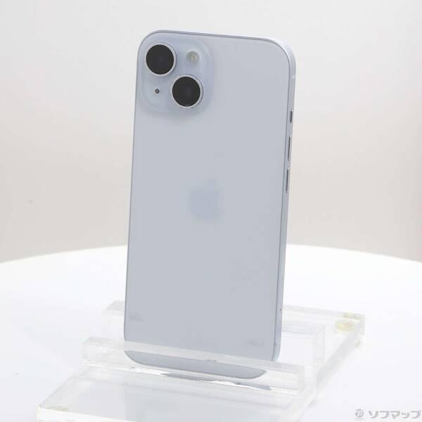 〔中古〕Apple(アップル) iPhone15 256GB ブルー MTMR3J／A SIMフリー〔368-ud〕 | 