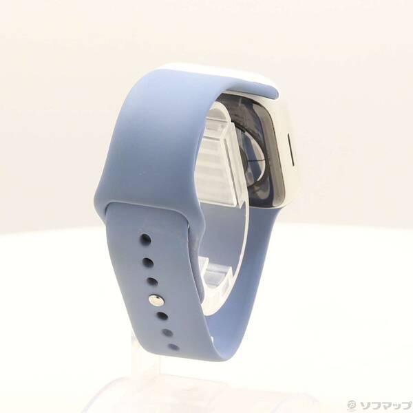 〔中古〕Apple(アップル) Apple Watch Series 8 GPS 45mm シルバーアルミニウムケース スレートブルースポーツバンド〔262-ud〕 |  | 02