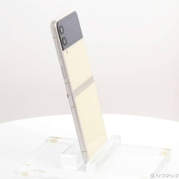 中古〕SAMSUNG(サムスン) Galaxy Z Flip3 5G 128GB クリーム SC-54B