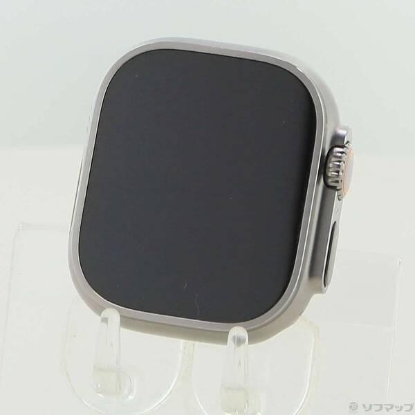 〔中古〕Apple(アップル) Apple Watch Ultra 2 GPS + Cellular 49mm チタニウムケース バンド無し〔377-ud〕 | 
