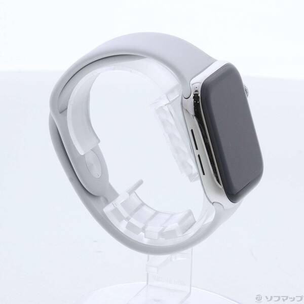 〔中古〕Apple(アップル) Apple Watch Series 4 GPS + Cellular 44mm ステンレススチールケース ホワイトスポーツバンド〔247-ud〕 |  | 03