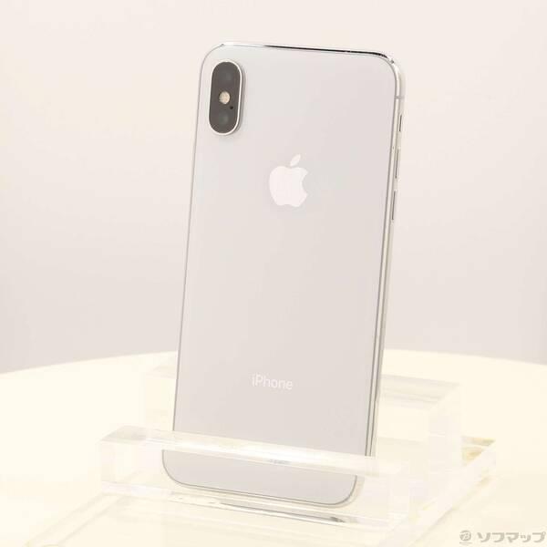 〔中古〕Apple(アップル) iPhoneX 64GB シルバー MQAY2J／A SIMフリー〔247-ud〕 | 