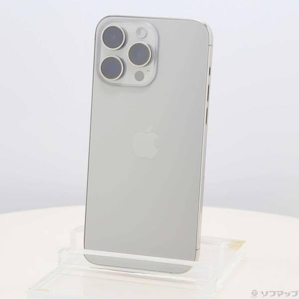 〔中古〕Apple(アップル) iPhone15 Pro Max 512GB ナチュラルチタニウム MU6W3J／A SIMフリー〔276-ud〕 | 