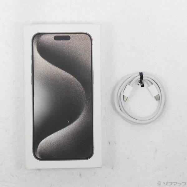 〔中古〕Apple(アップル) iPhone15 Pro Max 512GB ナチュラルチタニウム MU6W3J／A SIMフリー〔276-ud〕 |  | 04