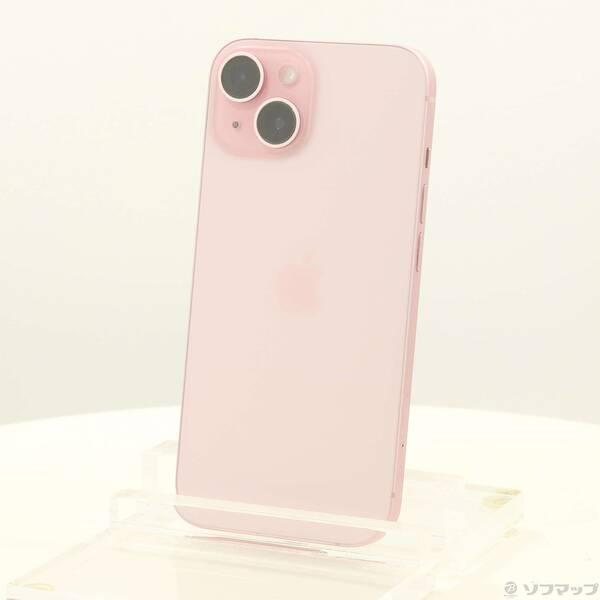 〔中古〕Apple(アップル) iPhone15 256GB ピンク MTMP3J／A SIMフリー〔377-ud〕 | 