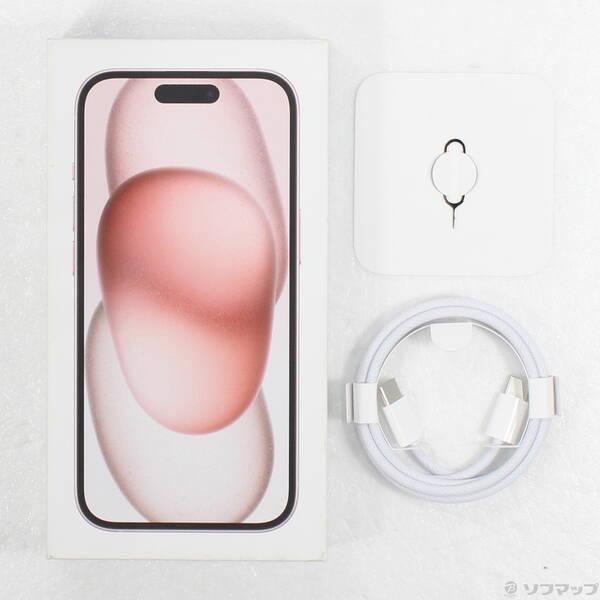 〔中古〕Apple(アップル) iPhone15 256GB ピンク MTMP3J／A SIMフリー〔377-ud〕 |  | 04