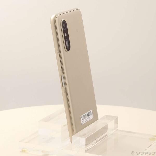 〔中古〕FCNT らくらくスマートフォン a 64GB ゴールド A401FC Y!mobile〔262-ud〕 |  | 03