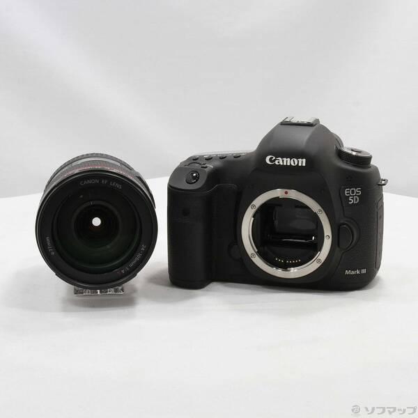 〔中古〕Canon(キヤノン) 期間特価対象品 EOS 5D MarkIII EF24-105L IS U レンズキット〔196-ud〕 | 