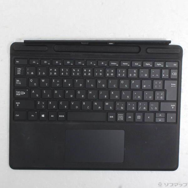 〔中古〕Microsoft(マイクロソフト) スリムペン付き Surface Pro X Signature キーボード 日本語 QSW-00019 ブラック〔262-ud〕 | 