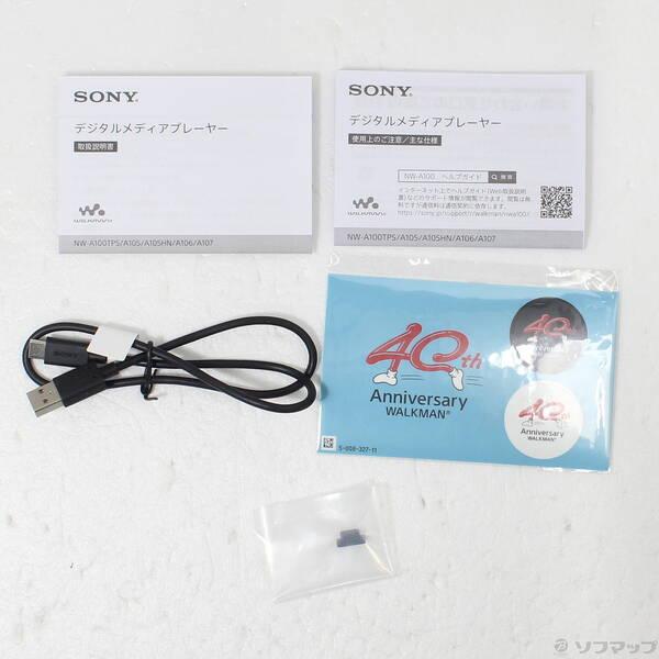 〔中古〕SONY(ソニー) WALKMAN A100シリーズ WALKMAN 40周年期間限定モデル メモリ16GB ブラック NW-A100TPS M〔348-ud〕 |  | 04