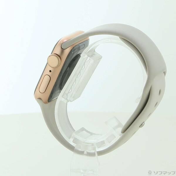 〔中古〕Apple(アップル) Apple Watch SE 第1世代 GPS 40mm ゴールドアルミニウムケース スターライトスポーツバンド〔295-ud〕 |  | 01