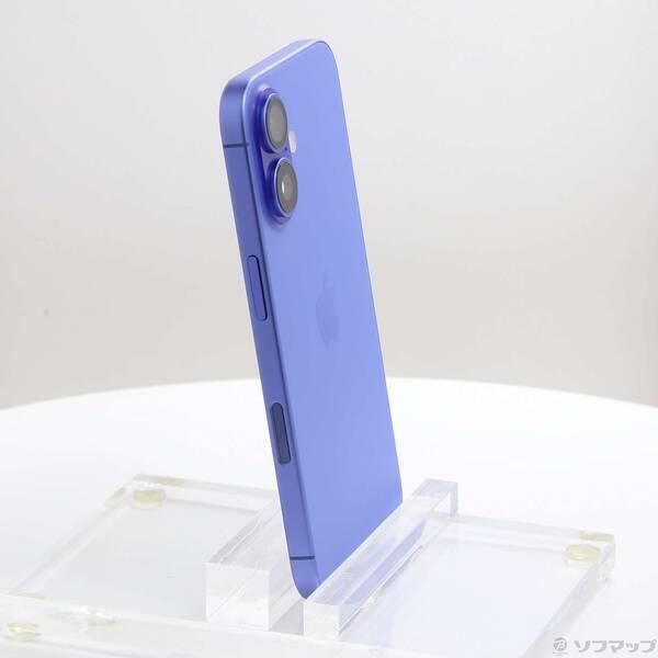〔中古〕Apple(アップル) iPhone16 256GB ウルトラマリン MYE03J／A SIMフリー〔349-ud〕 |  | 03