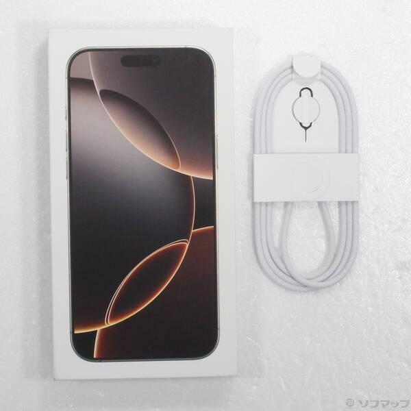 〔中古〕Apple(アップル) iPhone16 Pro Max 512GB デザートチタニウム MYWN3J／A SIMフリー〔269-ud〕 |  | 04