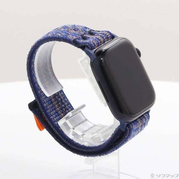 〔中古〕Apple(アップル) Apple Watch Series 9 GPS 41mm ミッドナイトアルミニウムケース ゲームロイヤル／オレンジNikeスポーツループ〔377-ud〕 |  | 03