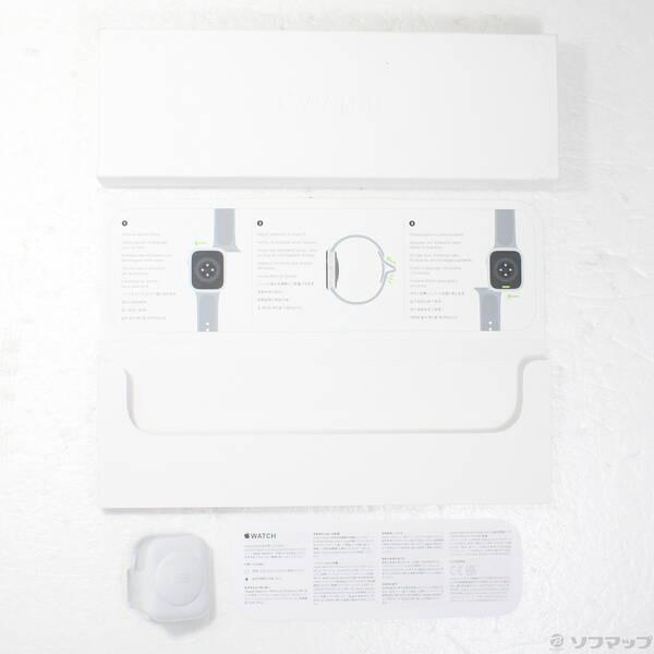 〔中古〕Apple(アップル) Apple Watch Series 9 GPS 45mm シルバーアルミニウムケース ストームブルースポーツバンド〔297-ud〕 |  | 04