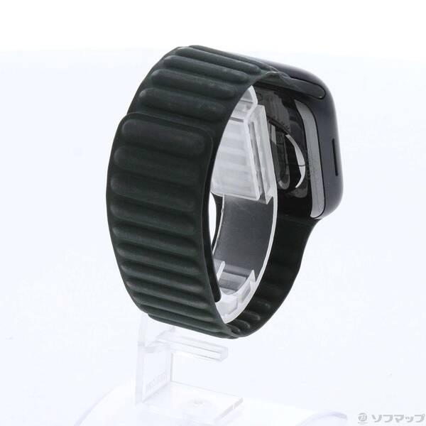 〔中古〕Apple(アップル) Apple Watch Series 9 GPS + Cellular 45mm ミッドナイトアルミニウムケース エバーグリーンマグネティックリンク〔349-ud〕 |  | 02