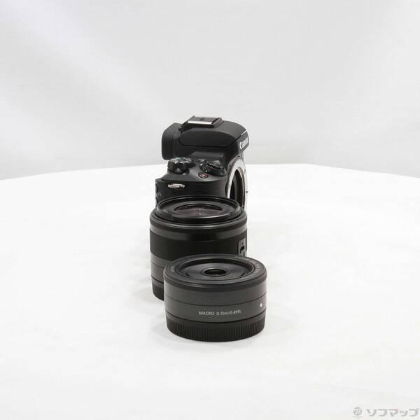 〔中古〕Canon(キヤノン) 期間特価対象品 EOS Kiss M (ブラック) ダブルレンズキット〔196-ud〕 |  | 03