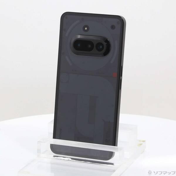 〔中古〕Nothing Phone (3a) 128GB ブラック A10400154 SIMフリー〔368-ud〕 | 
