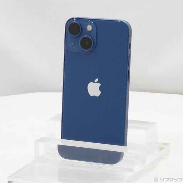 〔中古〕Apple(アップル) iPhone13 mini 128GB ブルー MLJH3J／A SIMフリー〔368-ud〕 | 