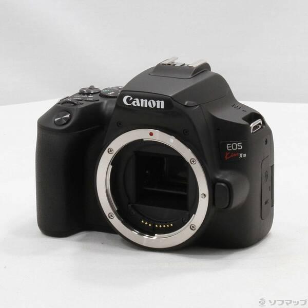 〔中古〕Canon(キヤノン) EOS Kiss X10ブラック(W)〔196-ud〕 | 