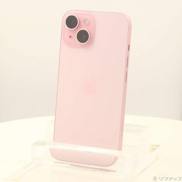 〔中古〕Apple(アップル) iPhone15 256GB ピンク MTMP3J／A SIMフリー〔377-ud〕 | 