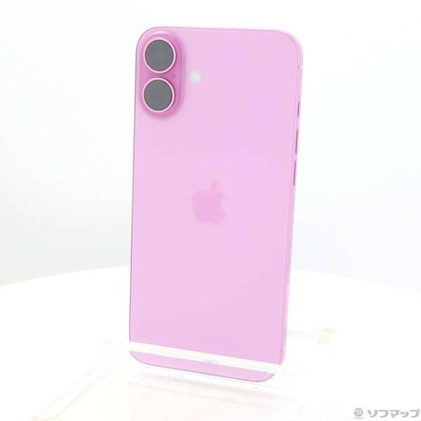 〔中古〕Apple(アップル) iPhone16 Plus 128GB ピンク 3N345J／A SIMフリー〔305-ud〕 | 