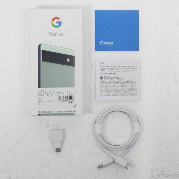 〔中古〕GOOGLE(グーグル) Google Pixel 6a 128GB セージ GB17L au SIMフリー〔196-ud〕 |  | 04
